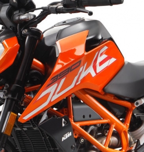 Frontspoiler left orange