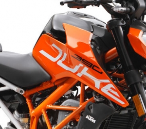 Frontspoiler right orange
